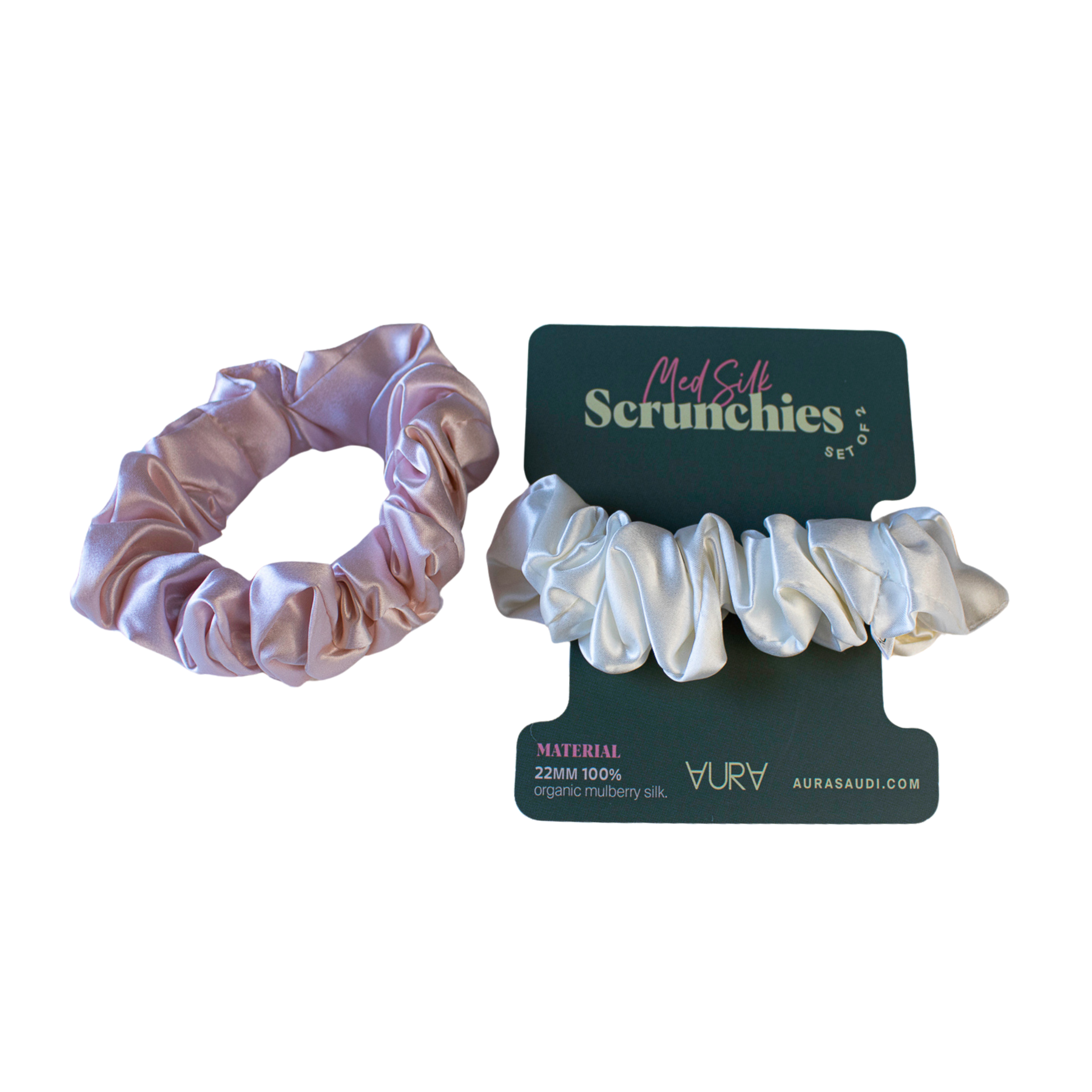 Med Silk Scrunchies